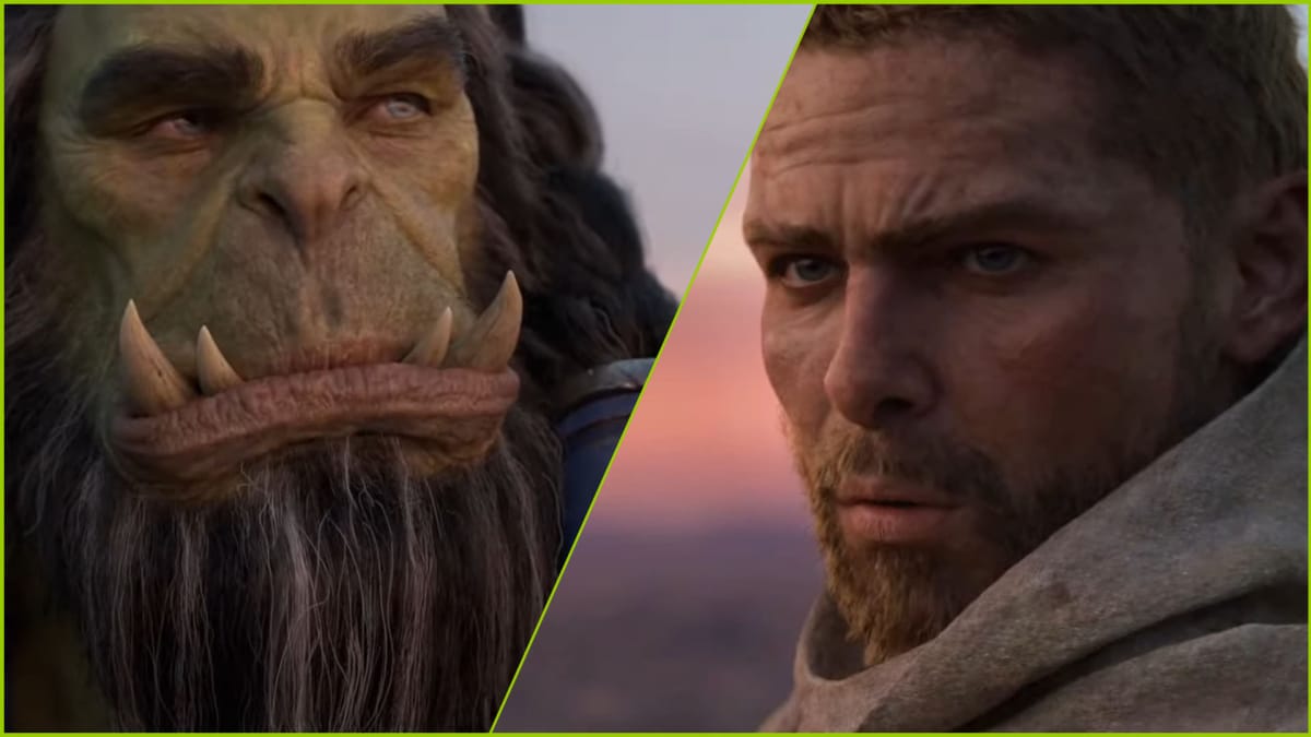 Thrall and Anduin in the Cinematic Trailer of World of Warcraft: The War Within