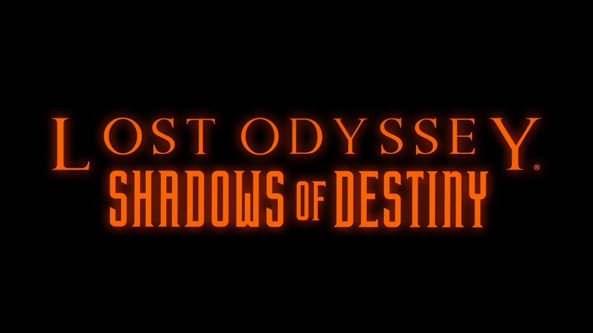 The logo image for Lost Odyssey: Shadows of Destiny, an Avatar Legends charity one-shot.