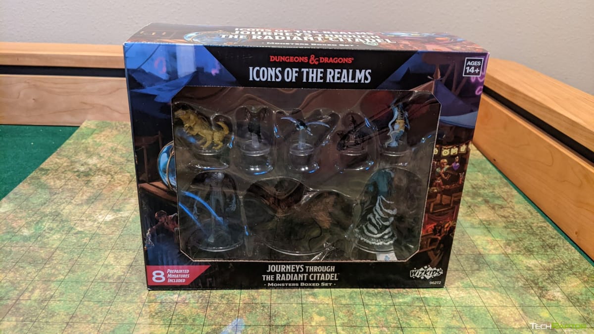 The Journeys Through The Radiant Citadel Miniatures from Wizkids