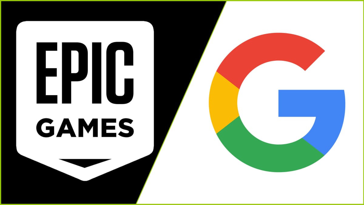 Epic Games and Google Logos