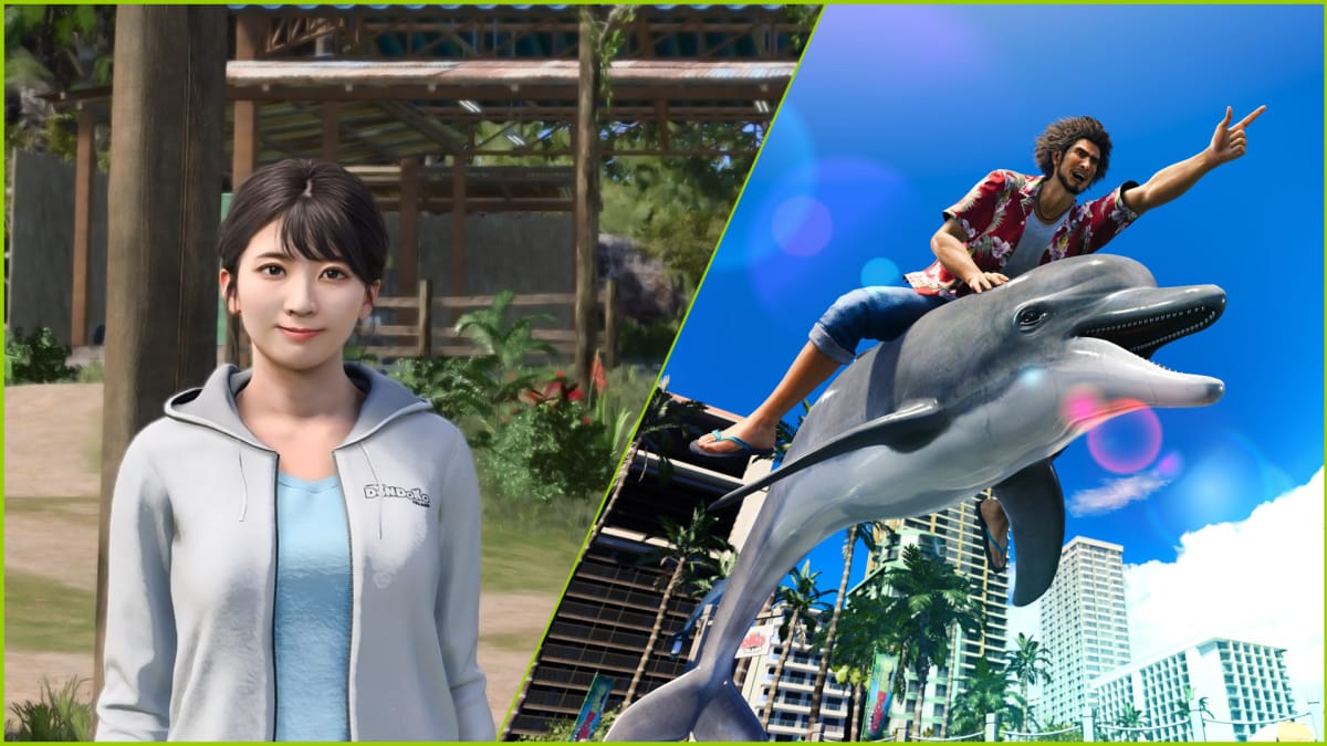 Like a Dragon: Infinite Wealth - Kasuga Rides a Dolphin to Dondoko Island and Saya