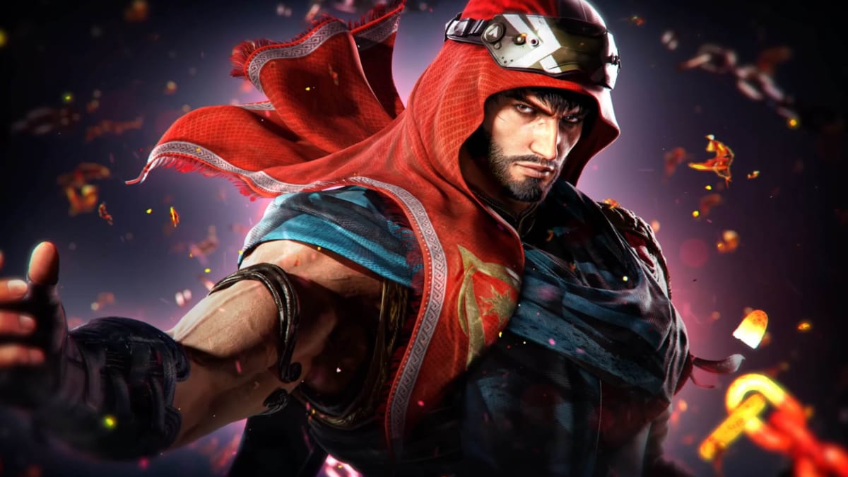 A close-up of Shaheen from the new Tekken 8 gameplay trailer