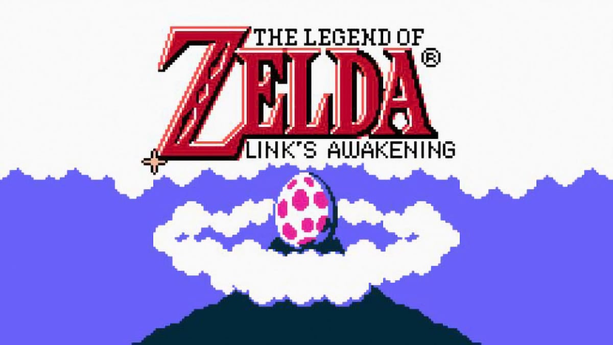 The Legend of Zelda Link's Awakening Splash Screen