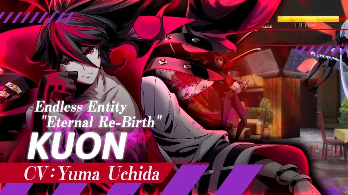 Anime Fighting Game Under Night In-Birth II Sys:Celes - Kuon Art