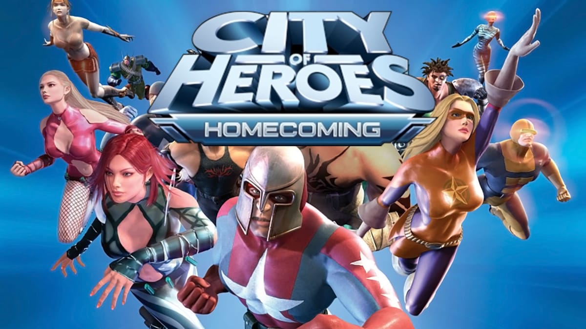 City of Heroes Art and City of Heroes Homecoming Logo