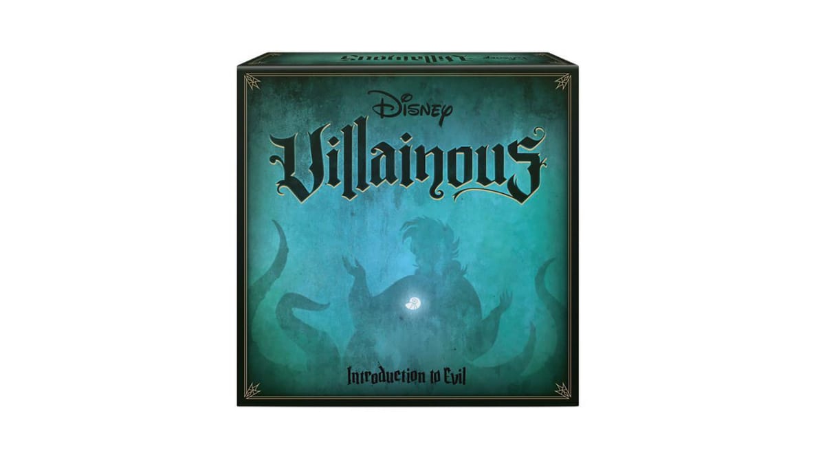 The box art for Disney Villainous: Introduction to Evil on a white background.