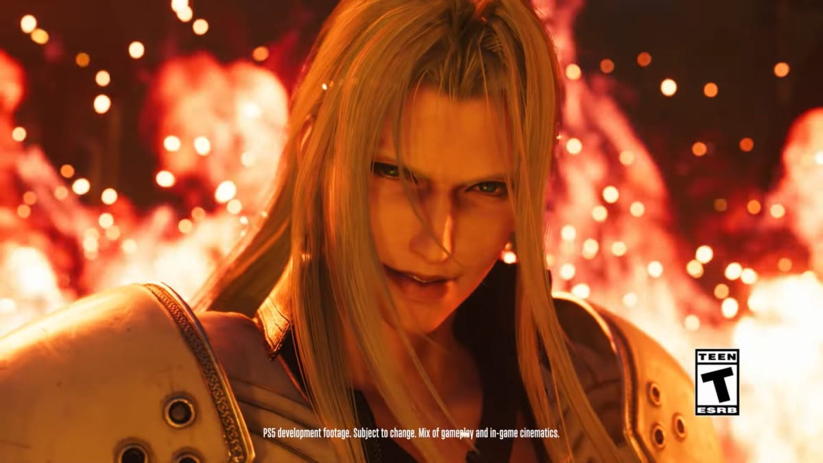 Sephiroth in Final Fantasy VII Rebirth