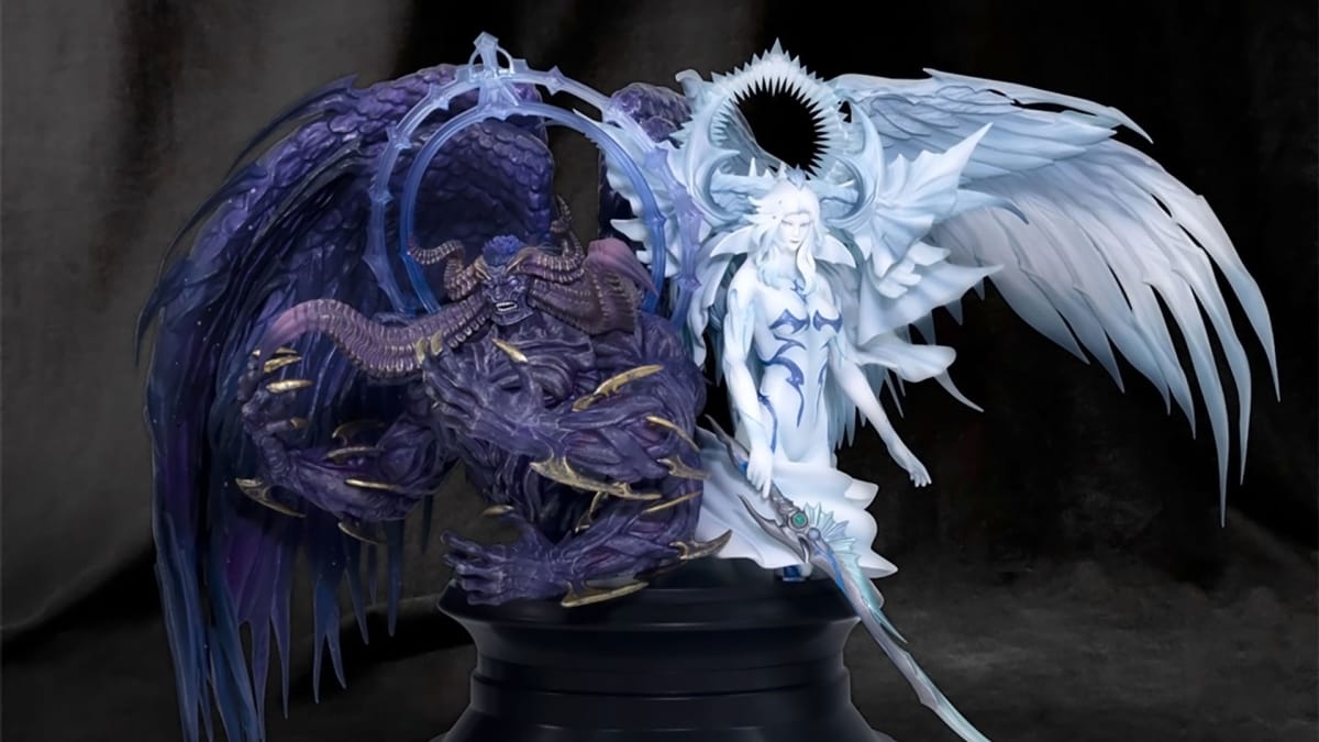 Final Fantasy XIV Hydaelyn and Zodiark Meister Qualitu Figure