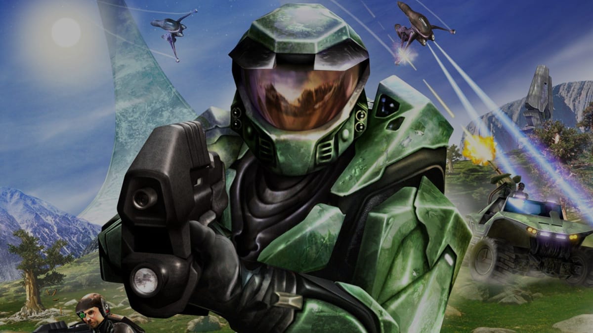 Master Chief can be seen