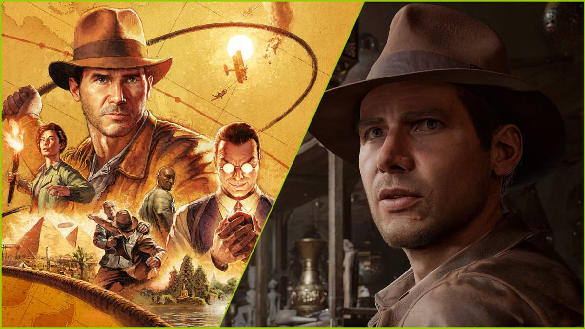Indiana Jones and the Great Circle art and Gameplay Indy