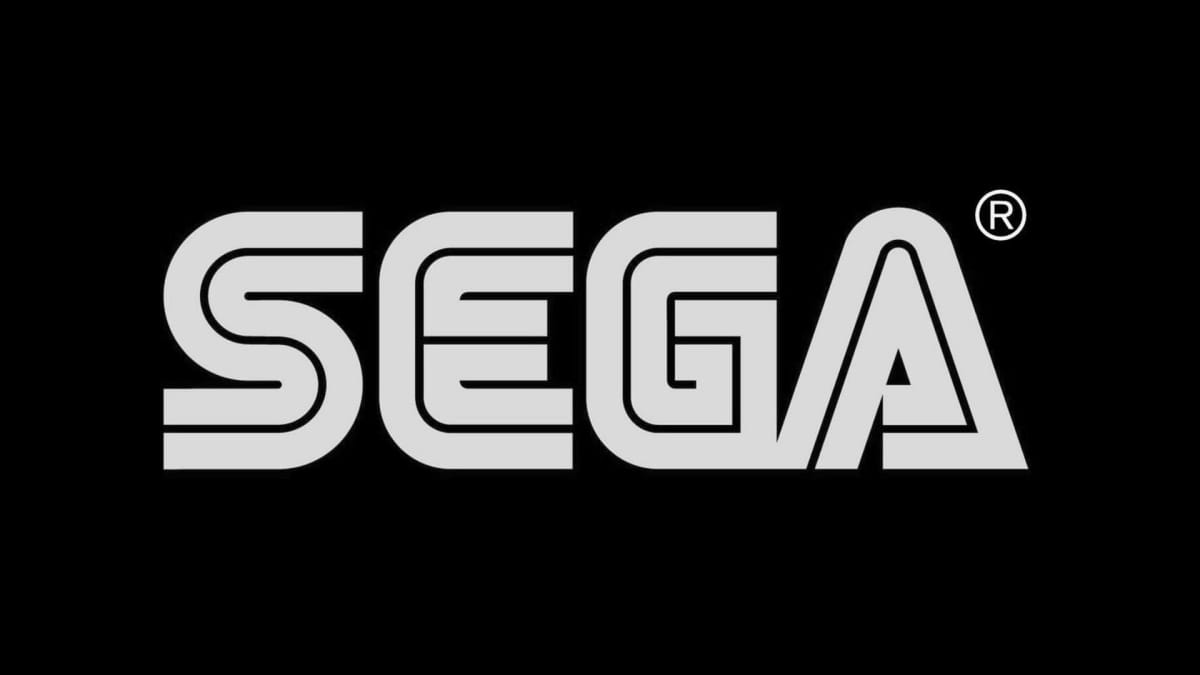 Sega Logo Black and White