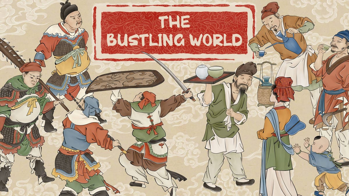 the Key Art of The Bustling World