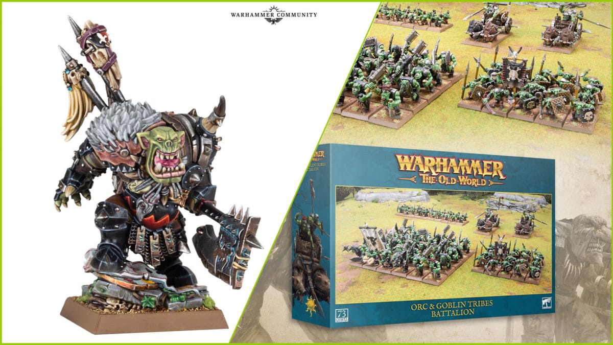 Warhammer: The Old World - Orc and Goblin Miniature and Battalion Box