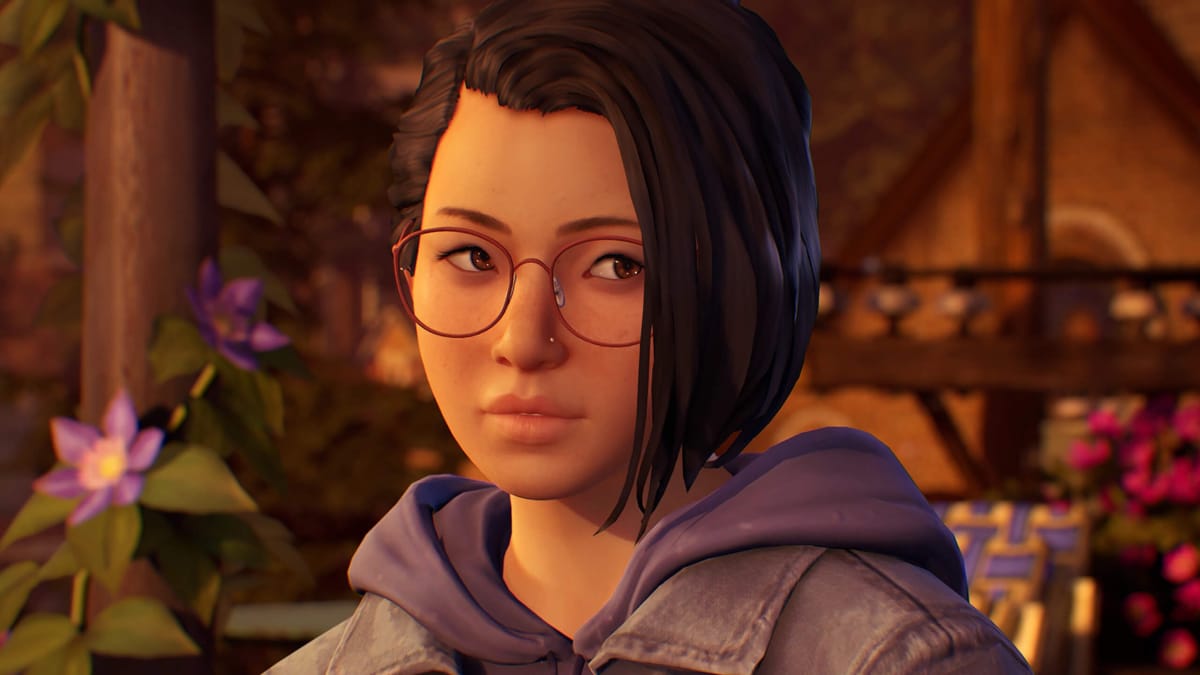 A close-up of Alex Chen (as played by Erika Mori) in Life Is Strange: True Colors, a Deck Nine game