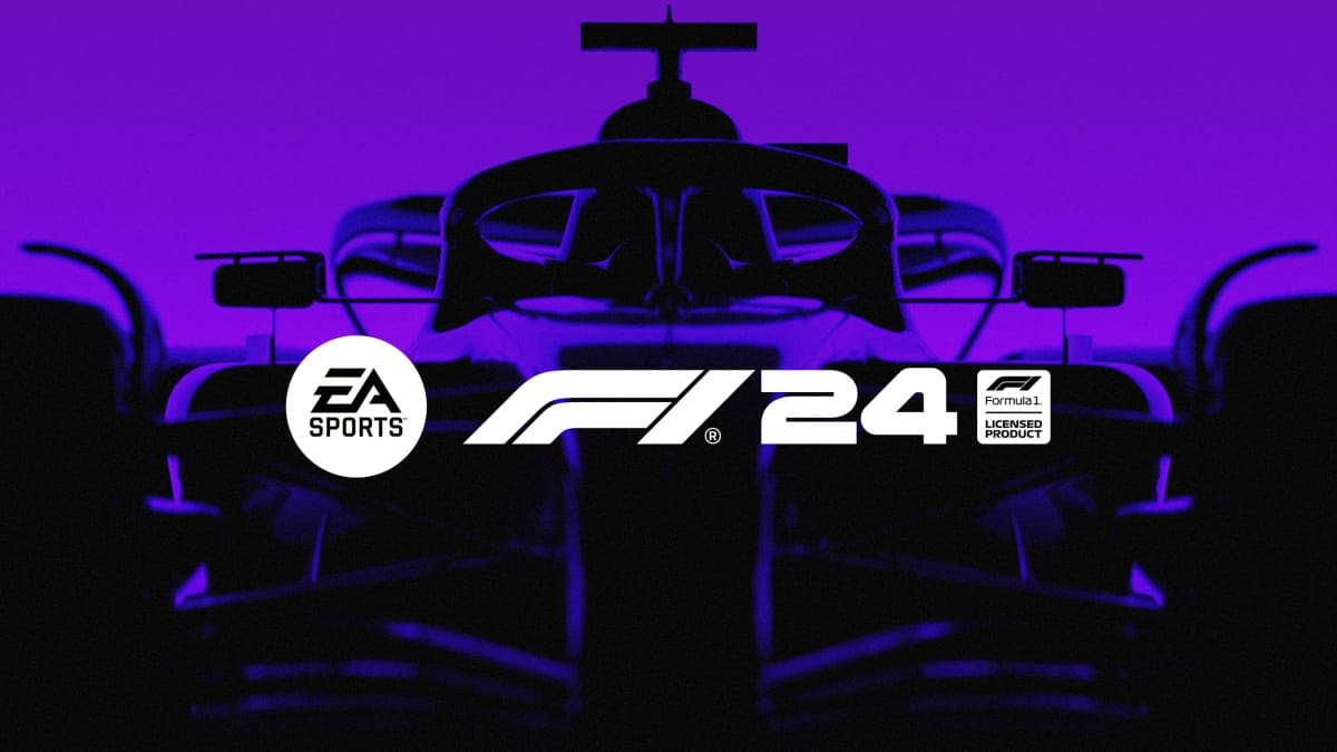 The announcement key art of F1 24