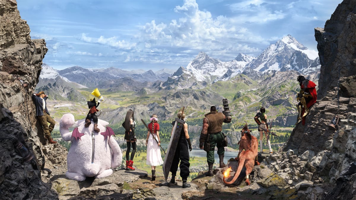 Final Fantasy VII Rebirth Preview Keyart
