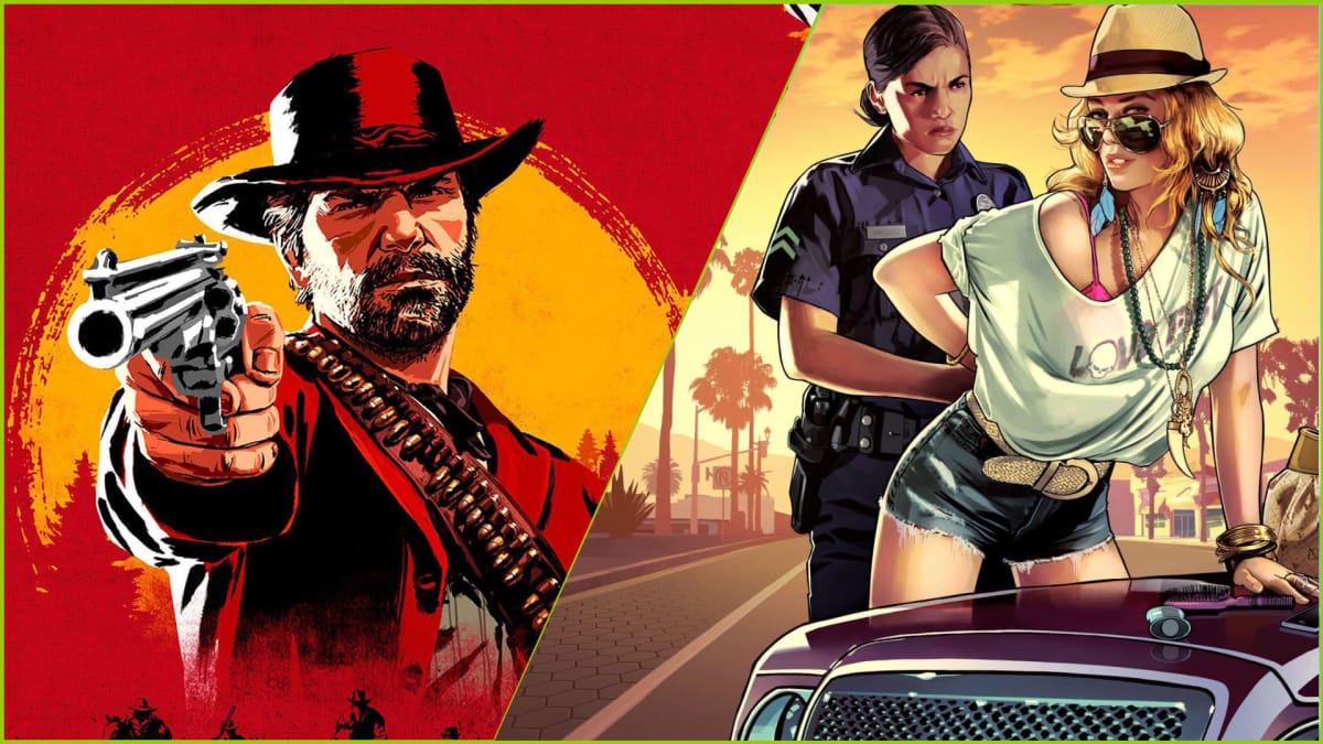 Art of Grand Theft Auto V and Red Dead Redemption