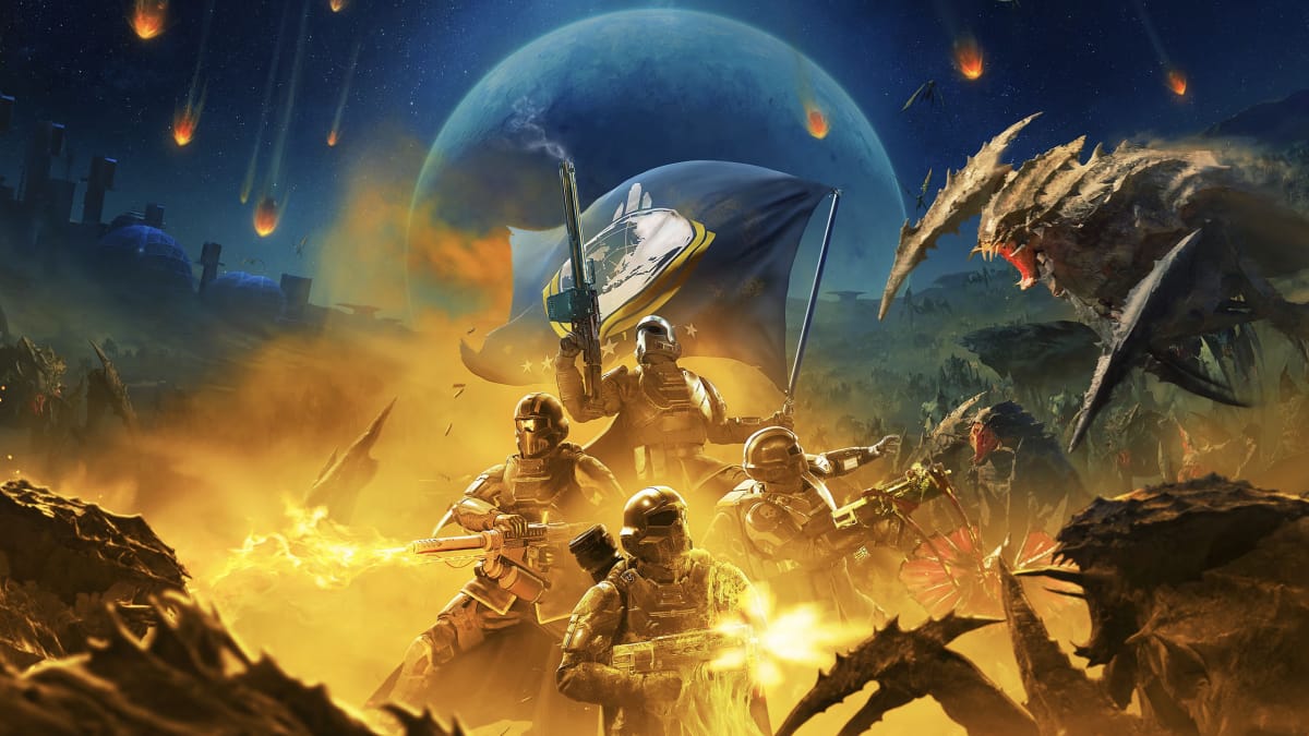 Helldivers 2 revealed to be coming to PS5 & PC in 2023