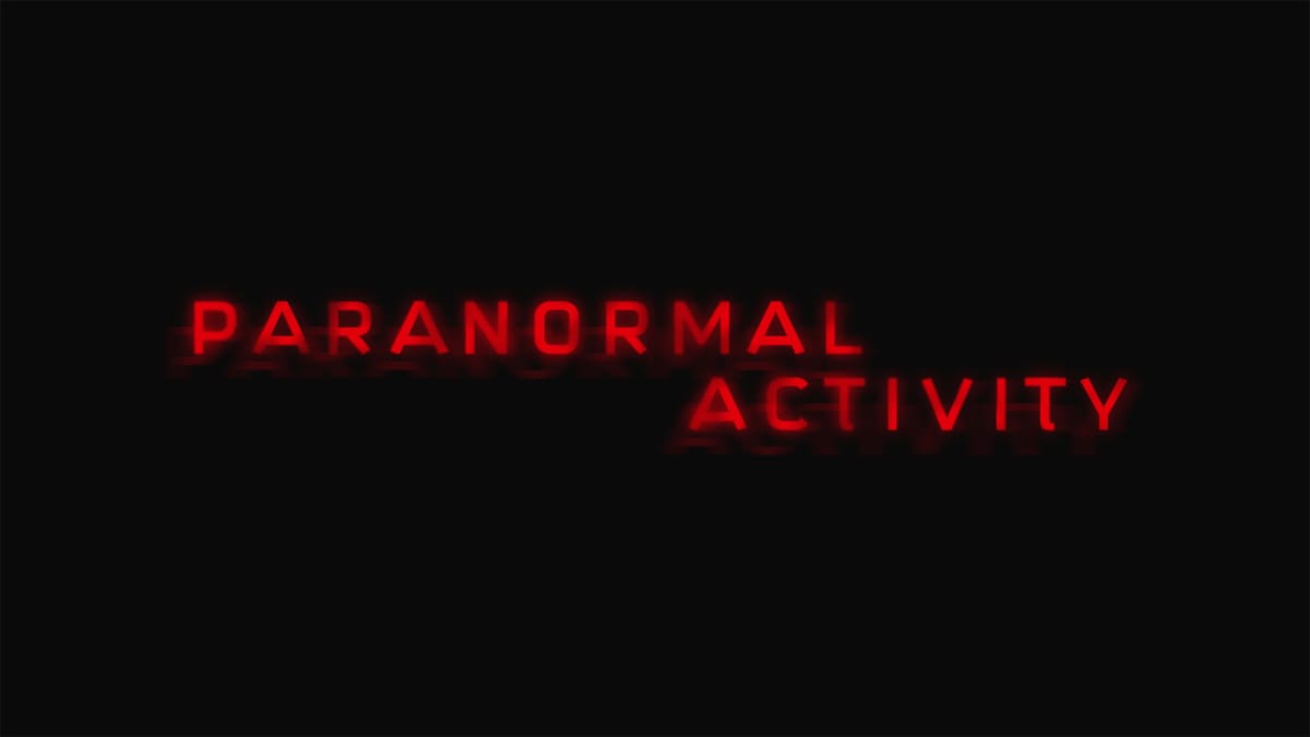 The Logo of Paranormal Activity