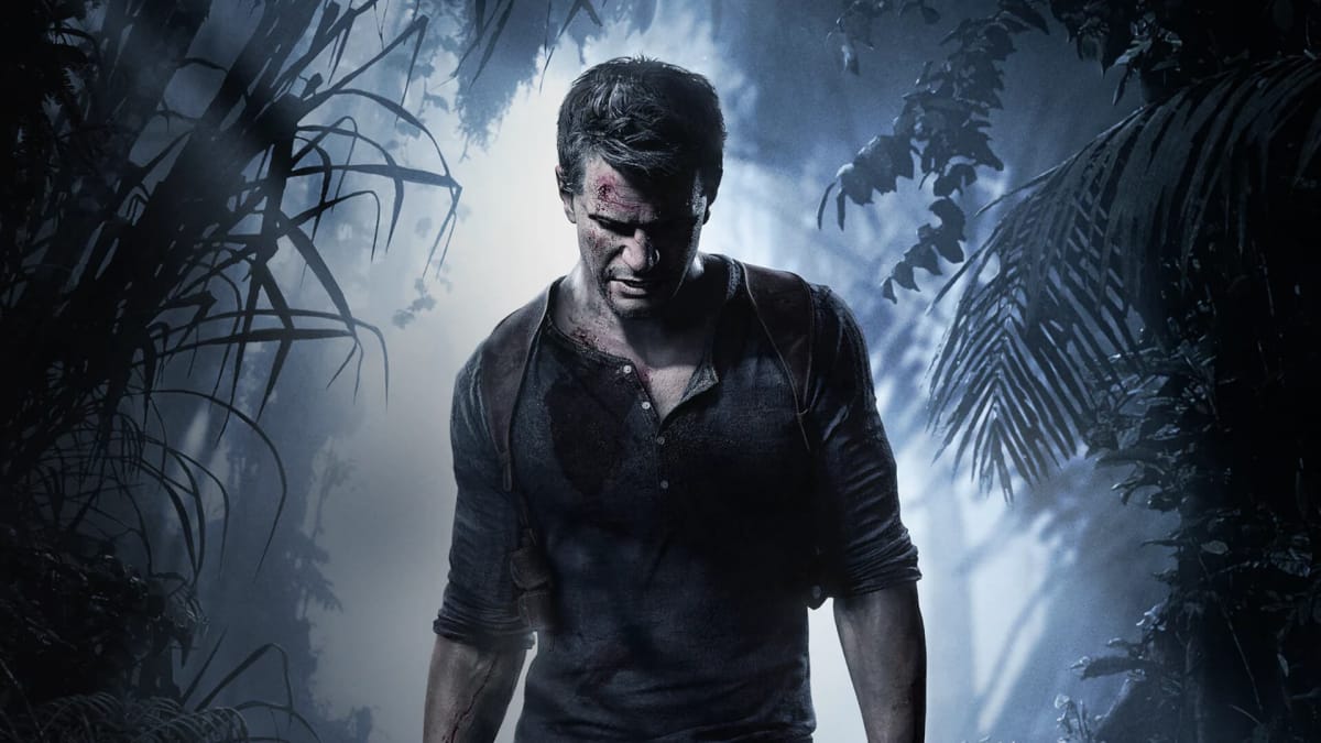 Nathan Drake in artwork for Uncharted 4: A Thief's End, which is the game that was being teased in this story