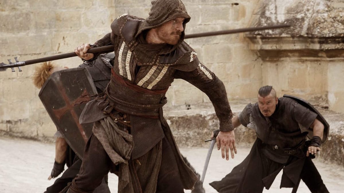 Michael Fassbender as Aguilar de Nerha in Assassin's Creed