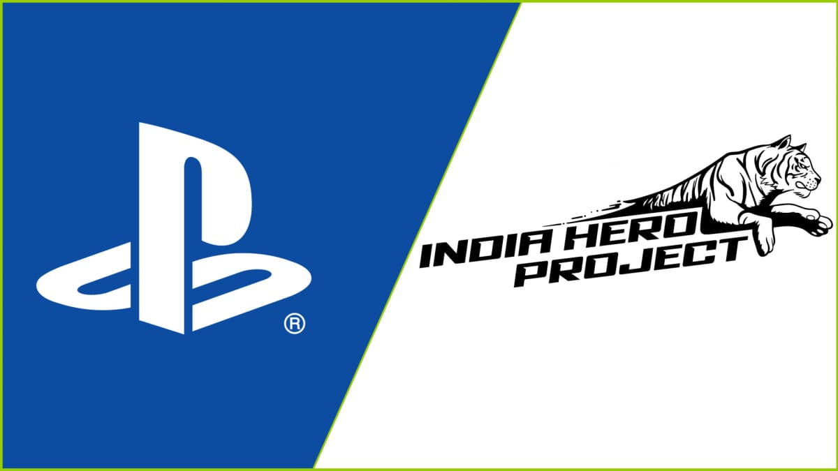PlayStation and India Hero Project logos