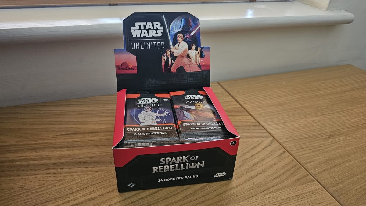 Star Wars Unlimited Spark of Rebellion Booster Box Opening