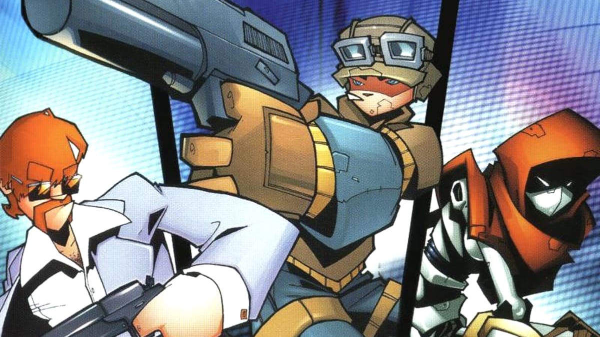 Cover art for TimeSplitters 2, a game worked on by Free Radical Design head Steve Ellis