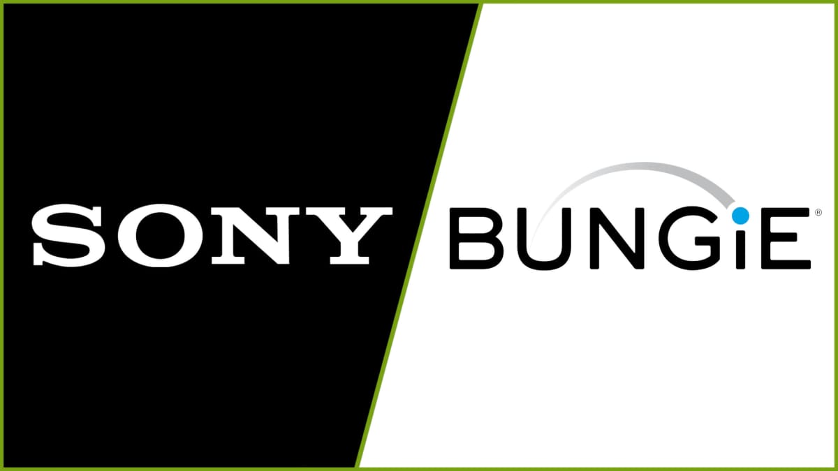 The Sony and Bungie logos side by side