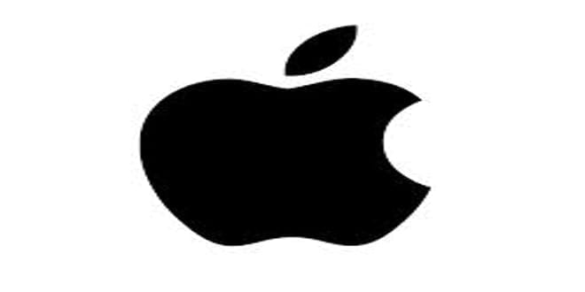 Black Apple logo