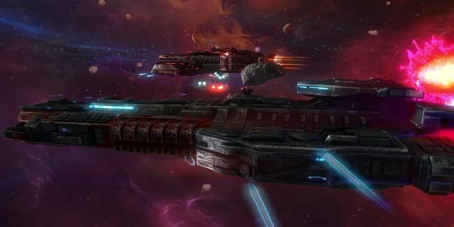 Rebel Galaxy Ship Fight