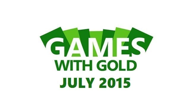 Games WIth Gold July 2015
