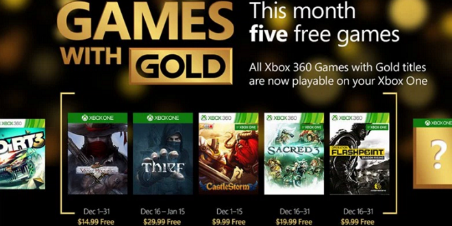 Games with Gold December Preview