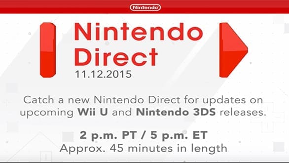 Nintendo Direct November 2015