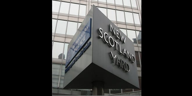 Scotland Yard Sign