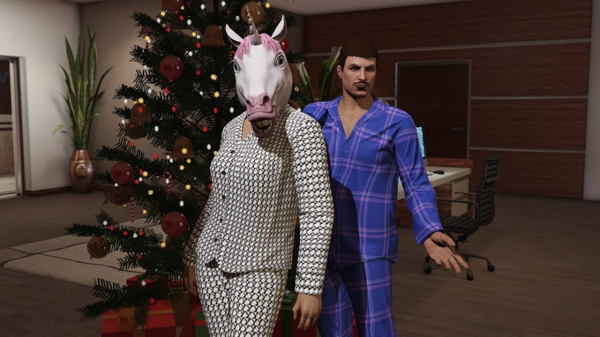 Grand Theft Auto Online Christmas Unicorn 2016