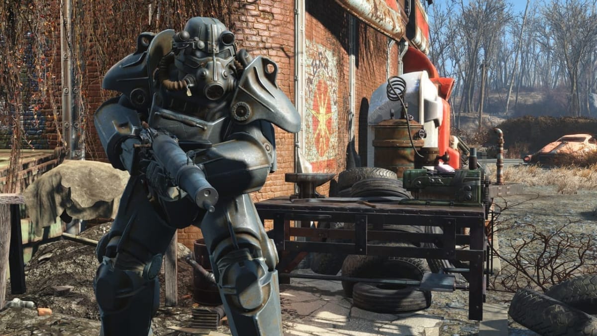 Fallout 4 Hi Res Texture Pack T45 Garage