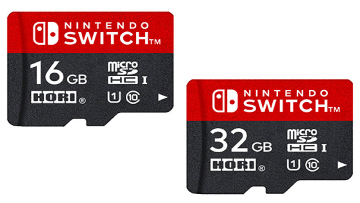 Nintendo Switch Hori MicroSD Cards