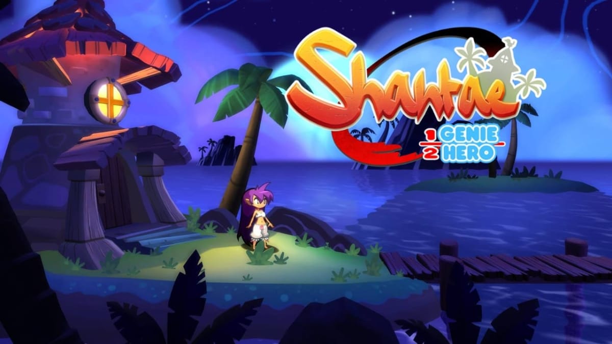 Shantae Half-Genie Hero Header Logo