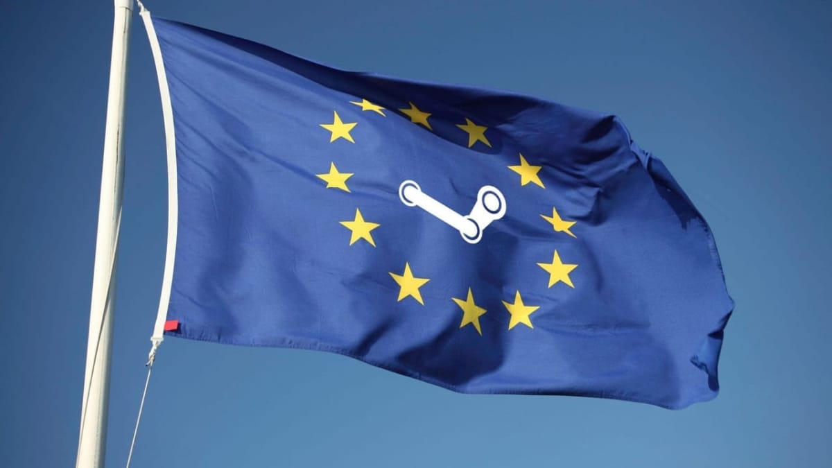 European Commission flag Steam