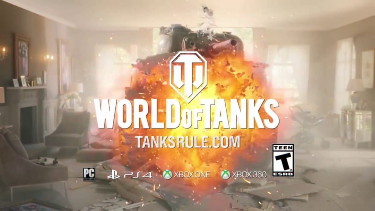 World of Tanks Super Bowl Commercial