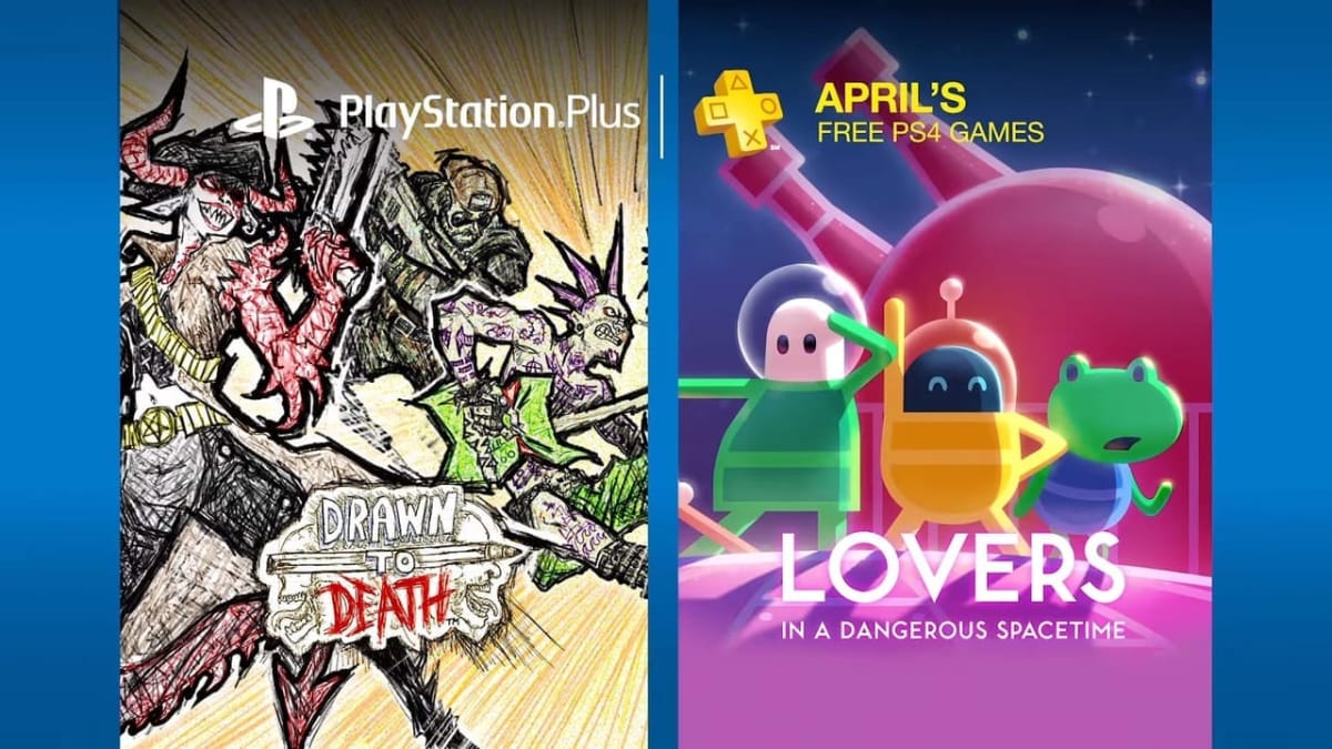 PS4 PS Plus Games April Lovers Drawn to Death