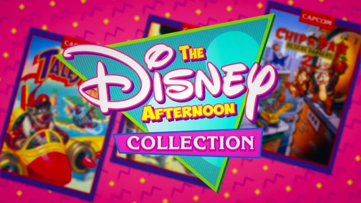 the disney afternoon collection header