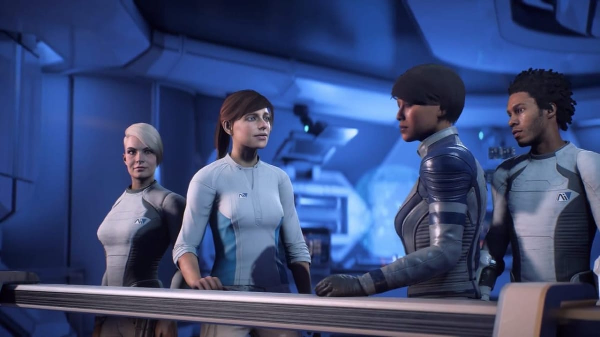 Mass Effect Andromeda Faces