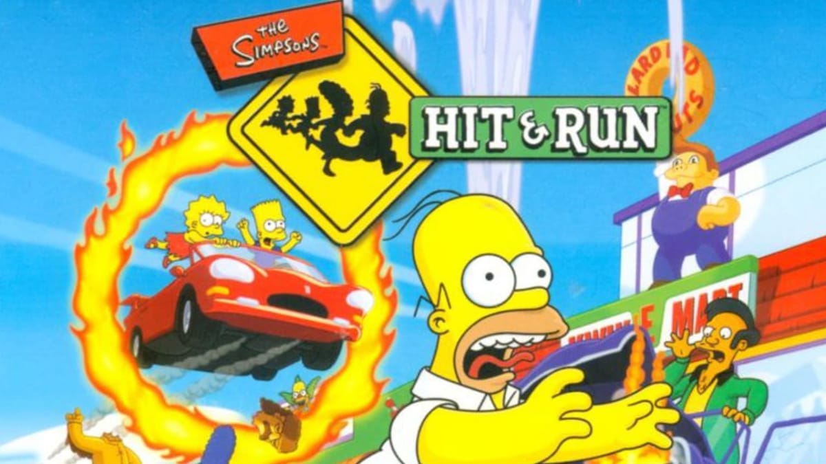 Simpsons Hit & Run Cover