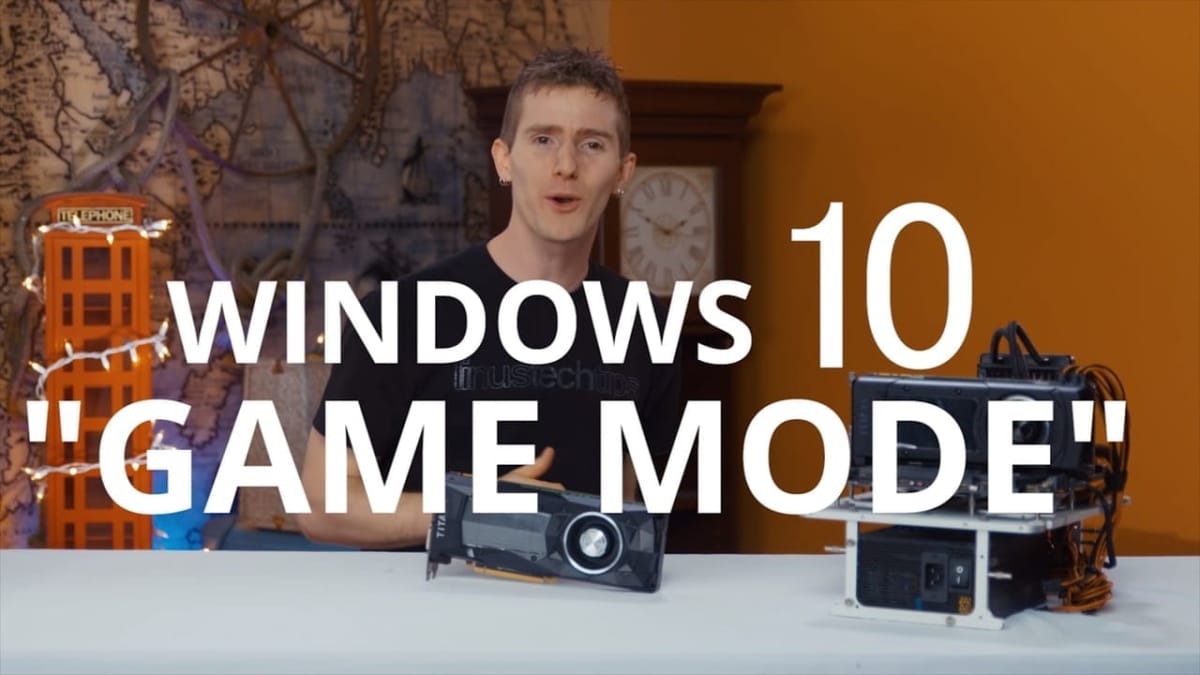 Windows 10 Game Mode Header