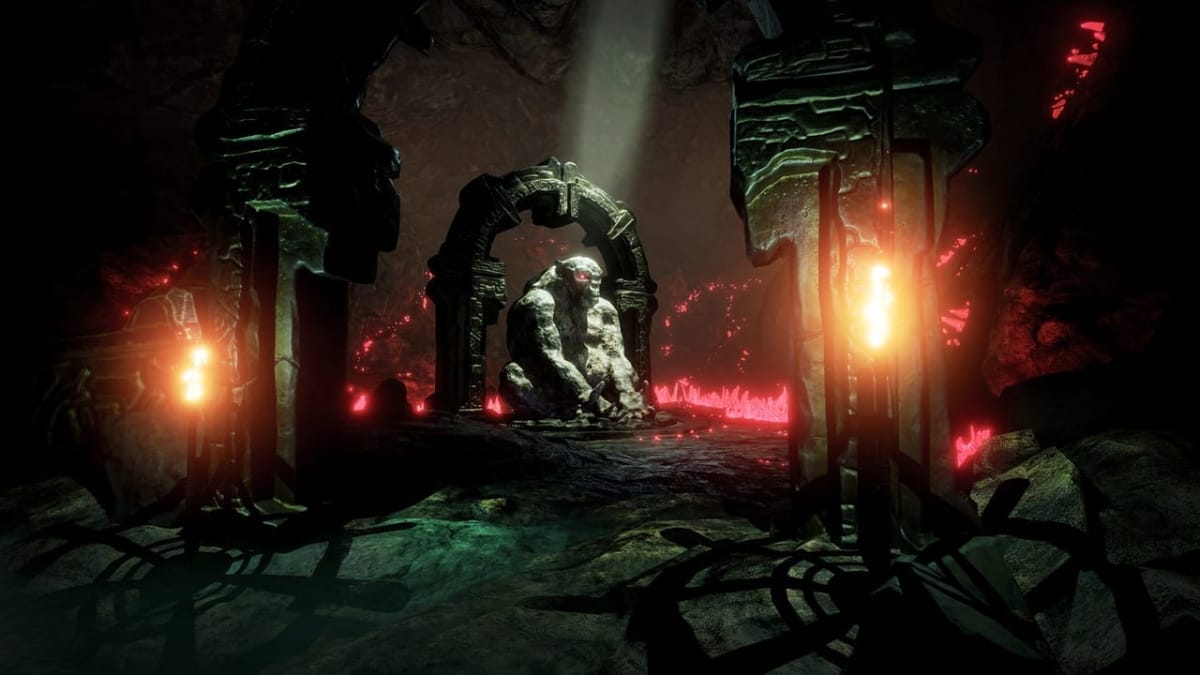 Conan Exiles Red Crystal Statue