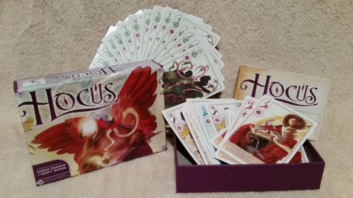 Hocus Hyperbole Games Card Spread