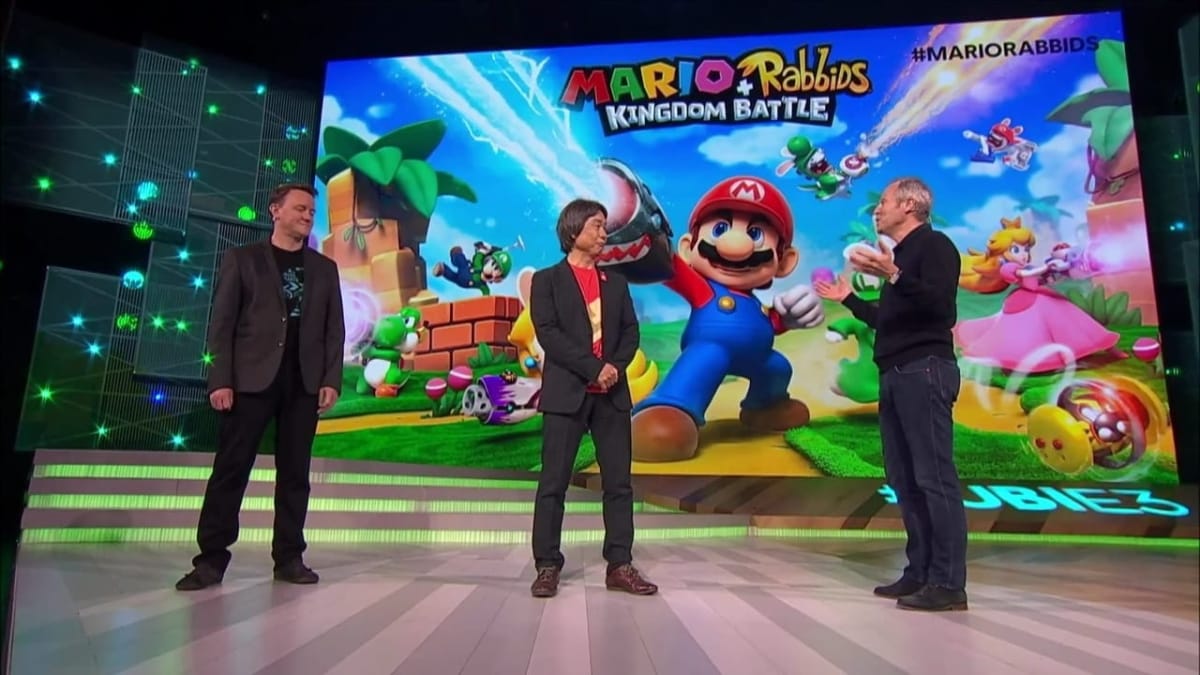 Mario + Rabbids Kingdom Battle On Stage