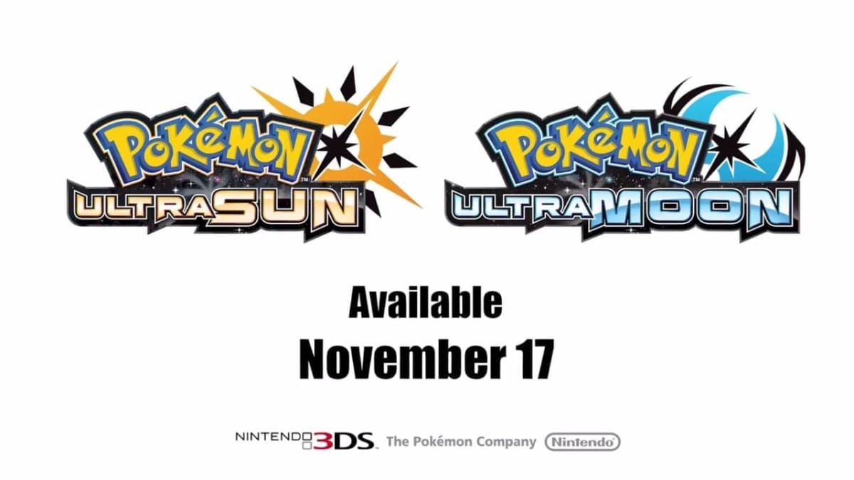 Pokemon Ultra Sun and Ultra Moon Logo